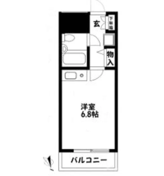 ライオンズマンション清瀬第２（賃貸中）の間取り図